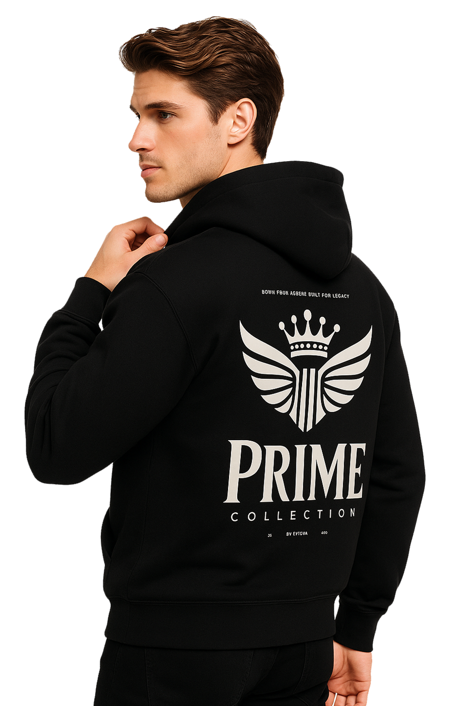 PRIME Collection - Signature Hoodie - Black