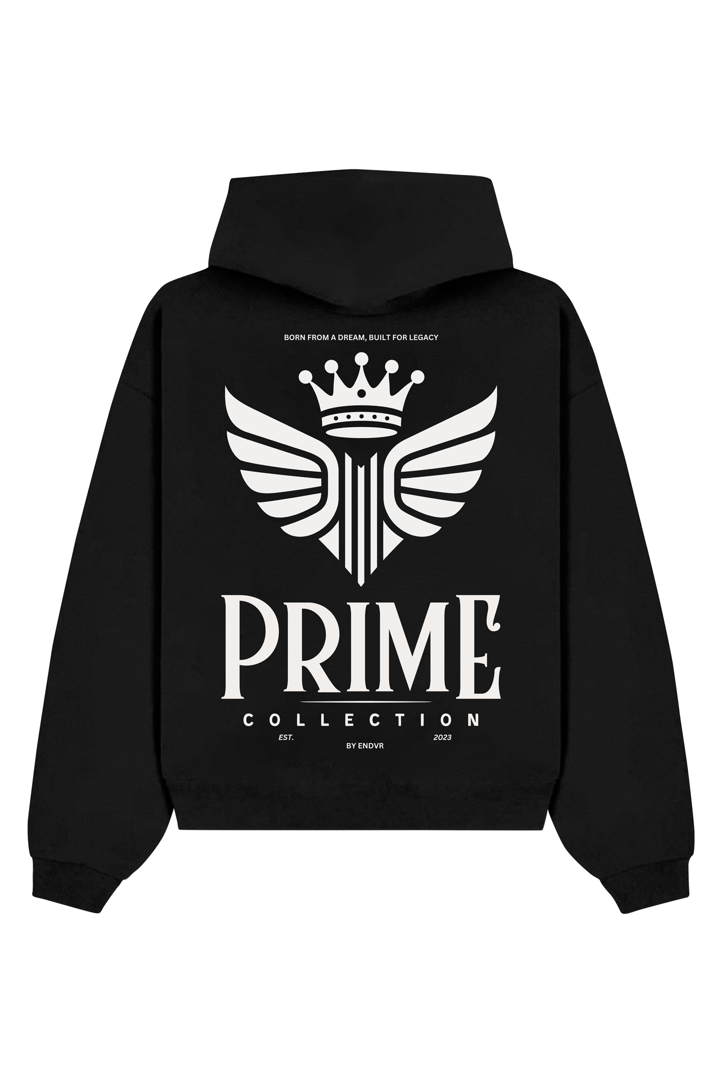 PRIME Collection - Signature Hoodie - Black