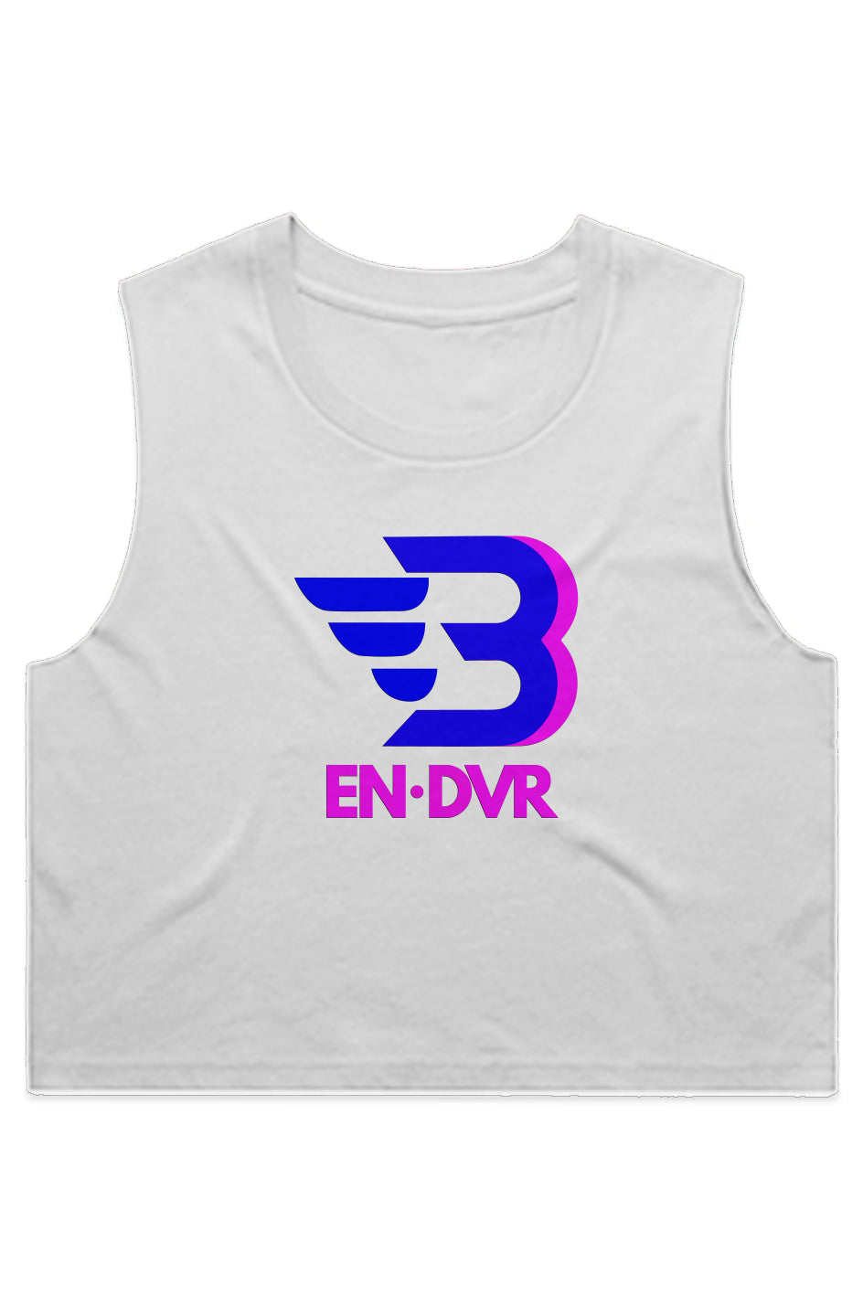 Endvr 3D Logo Crop Tank