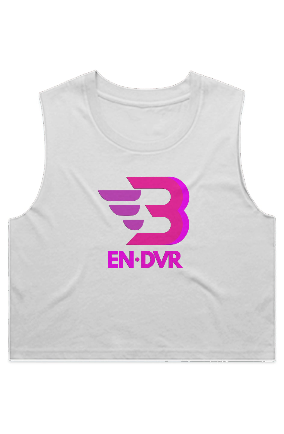 Endvr 3D Logo Crop Tank