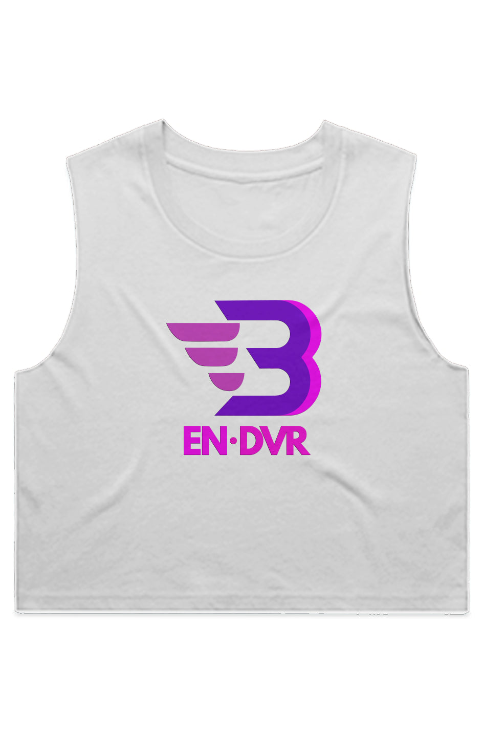 Endvr 3D Logo Crop Tank