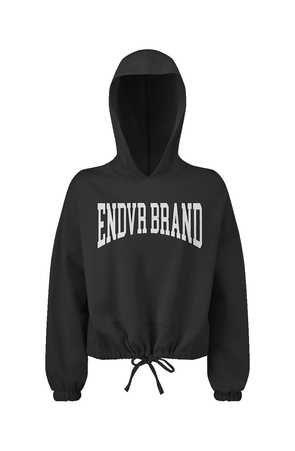 Endvr Brand OD Oversized Hoodie - White Logo