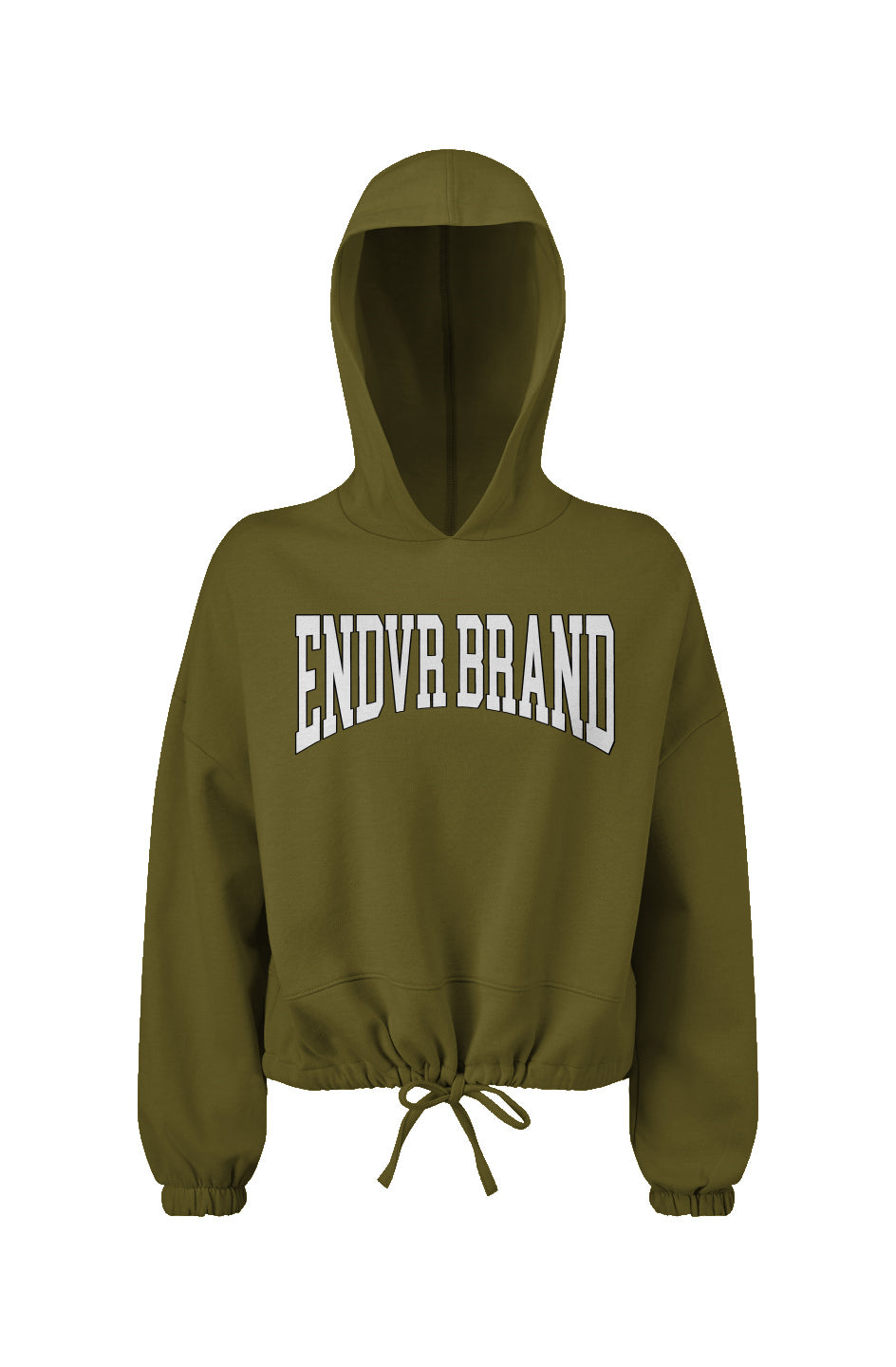 Endvr Brand OD Oversized Hoodie - White Logo