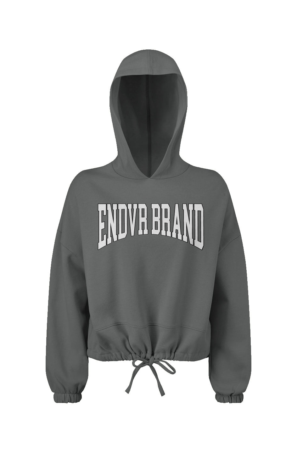 Endvr Brand OD Oversized Hoodie - White Logo