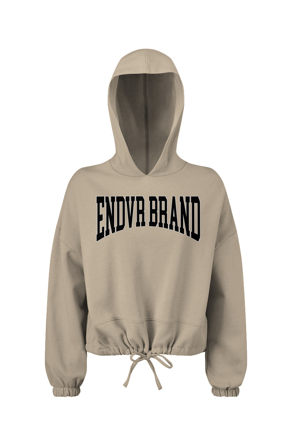 Endvr Brand OD Oversized Hoodie - Black Logo