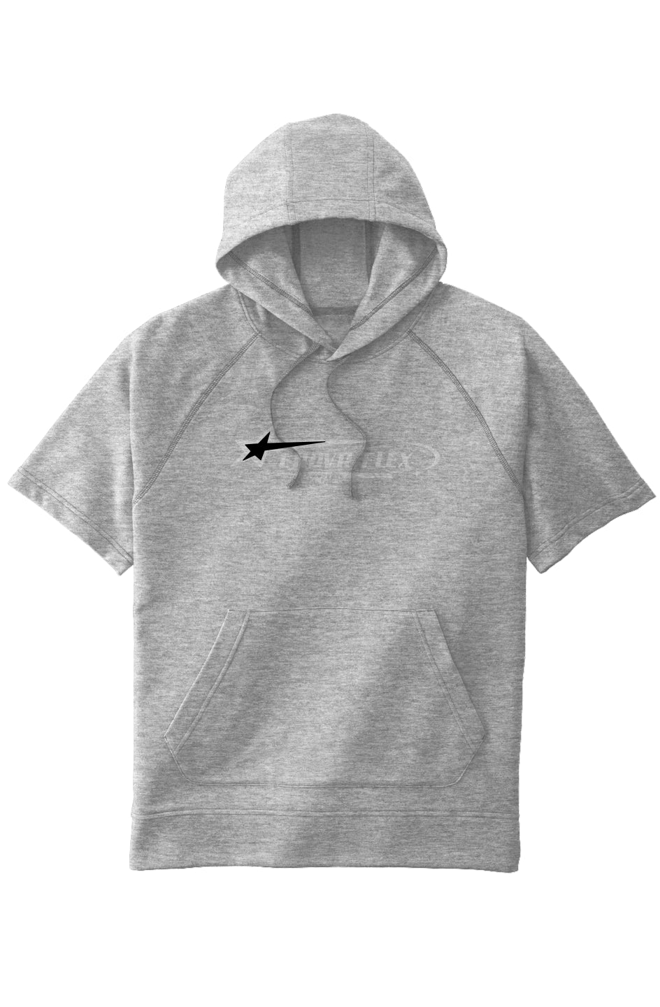 Endvr Flex Tri-Blend Fleece Short Sleeve Hoodie