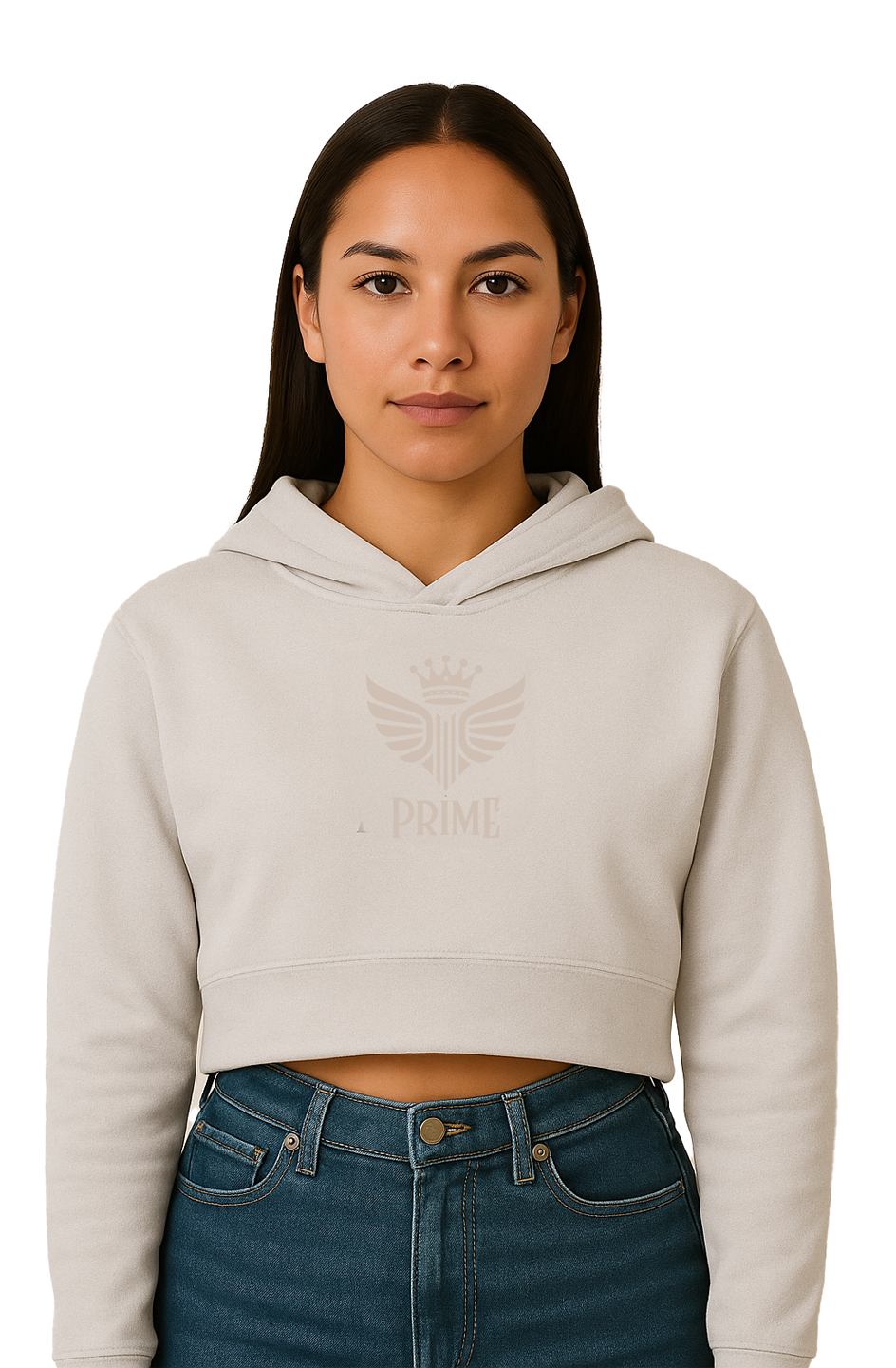 PRIME Collection - Women's Relaxed Cropped Hoodie